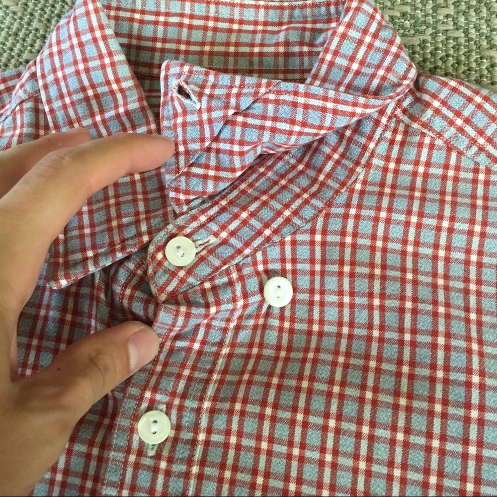 Plaid J Crew Button Down - Picture 3 of 4